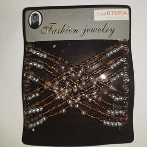 NWT beaded hair accessory